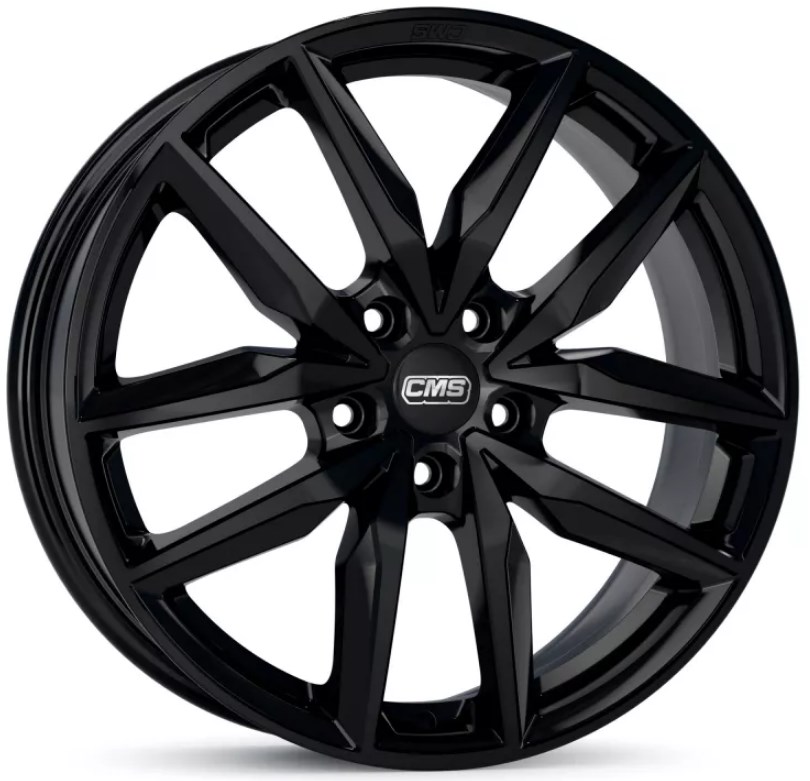 CMS WHEELS C28 ZWART GLANZEND 4250314136247